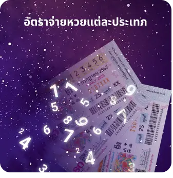  อัตราจ่ายของหวยแต่ละประเภท